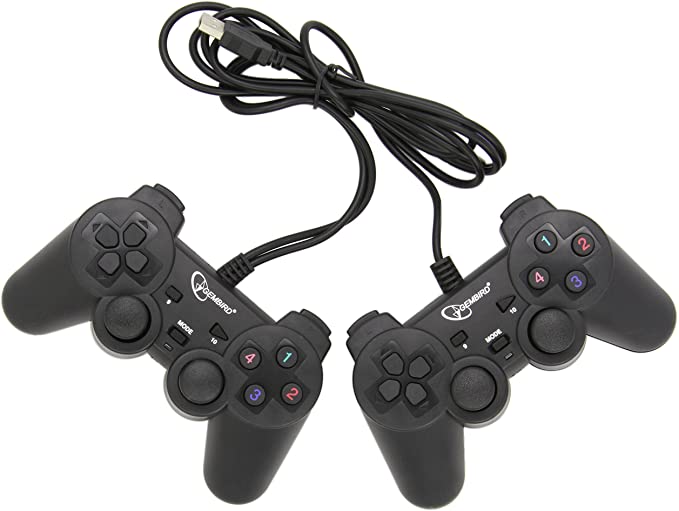 jazz Beïnvloeden verdieping Gembird USB 2.0 double analog vibration gamepad - 3D Shop