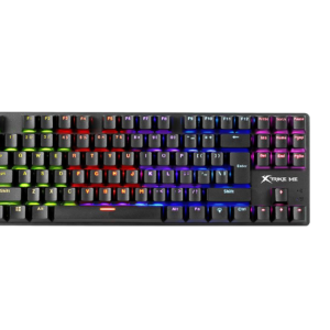 Tastatura USB Xtrike GK986 gejmerska mehanicka (plavi svičevi) RGB pozadinsko osvetljenje